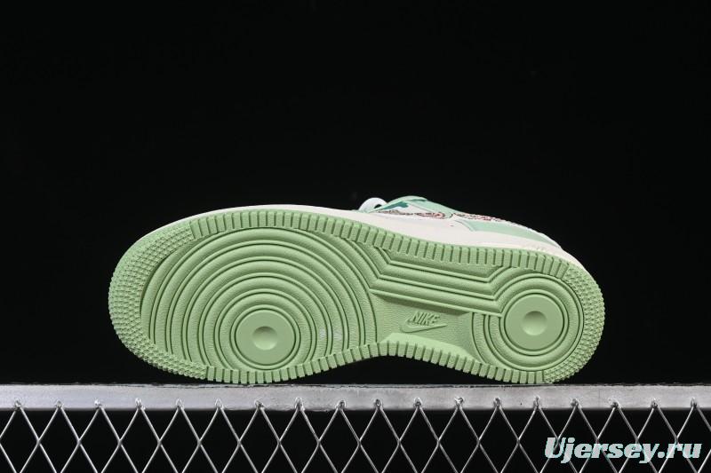 Nike Air Force 1'07 Low Casual Sneakers with Full-Length Air Cushion - KB1688-007