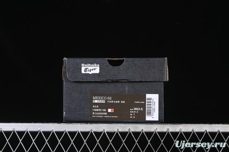 OnitsukaTiger Mexico 66 Low-Top Casual Running Shoes - 1183B781-100
