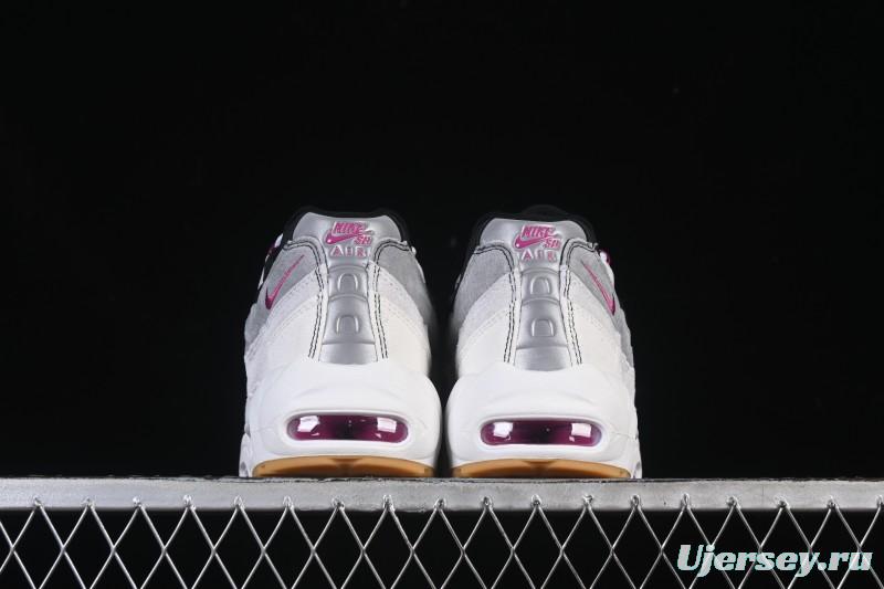 Nike Air Max 95 Retro Cushioned Running Shoes with Air-Sole Unit - HF7545-100