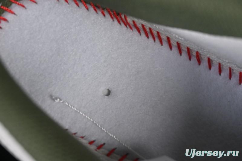 Nike Air Force 1 '07 Low Burberry Collaboration Military Green Embroidery Casual Sneakers - JP8028-003