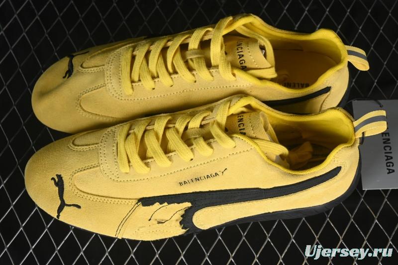 Puma The Open Product x Puma Speedcat Paris Collaboration Low-Top Lifestyle Casual Shoes - 406519-06