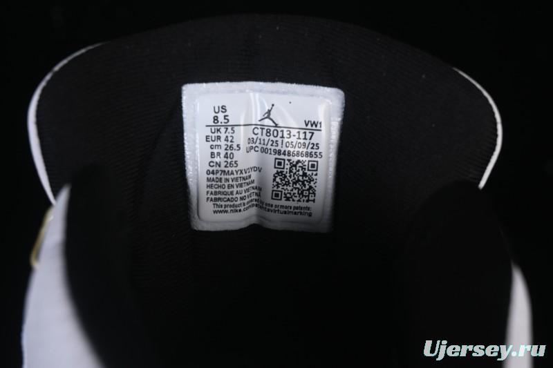 Nike Air Jordan 12 Retro Taxi Gold Buckle Basketball Shoes - CT8013-117