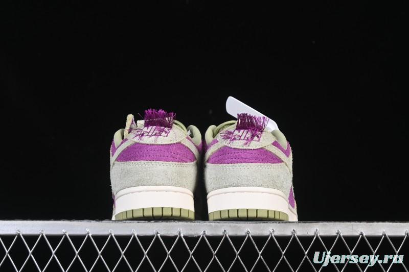 Nike Dunk Low Panda Viotech Green Purple Low-Top Casual Skate Shoes - IH7648-700