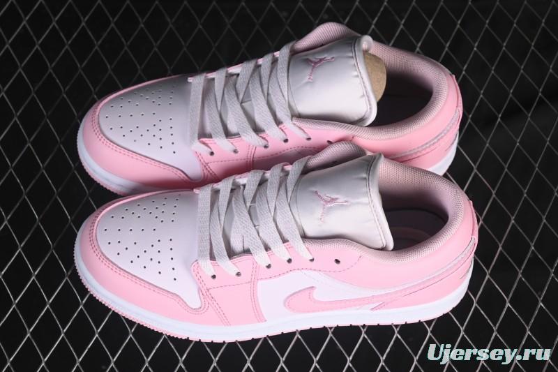 Nike Air Jordan 1 Low AJ1 Pearl Pink Low-top Casual Sneakers - 553560-614