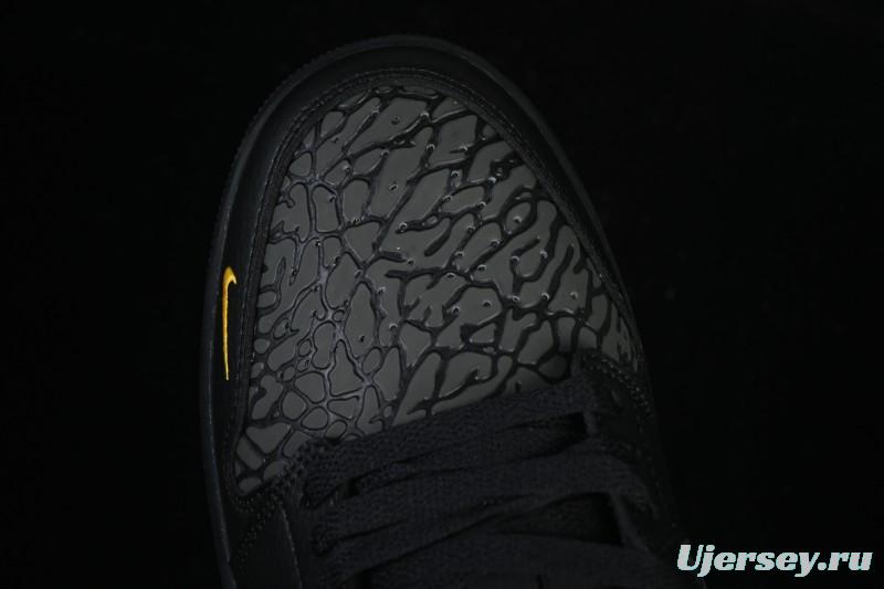 Nike Air Jordan 1 Low Elephant Print Casual Sneakers - IM6568-010