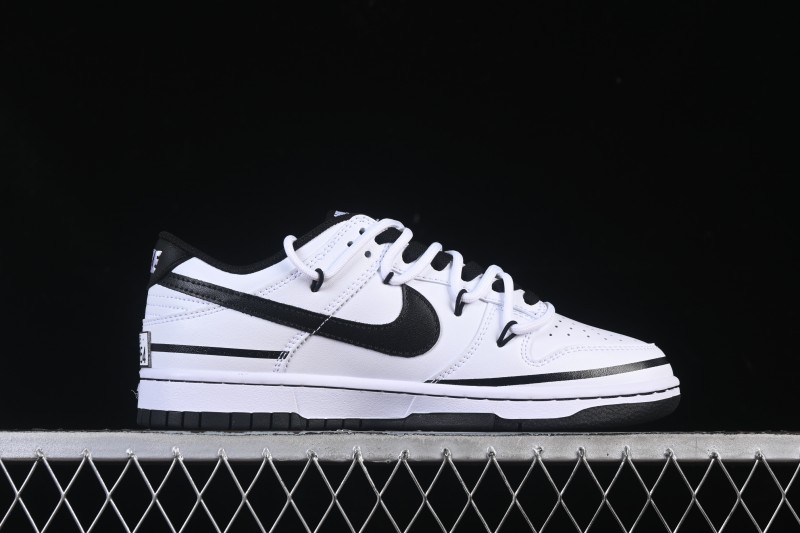 Nike SB Dunk Low Strap Custom Low-Top Casual Skate Shoes - DD1391-100
