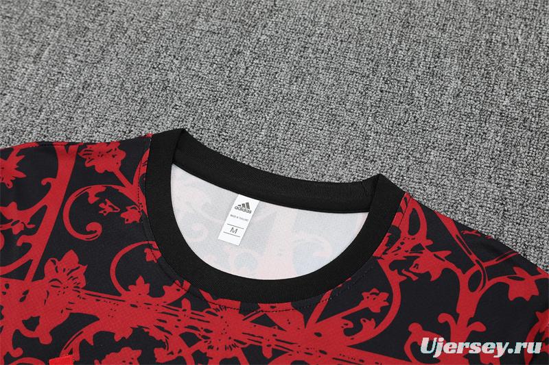 25/26 Liverpool Red Camouflage Short Sleeve Jersey+Shorts with XS