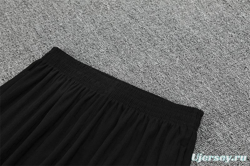 Player Version 25/26 Chelsea Black T90 Half Zipper Jacket+Long Pants