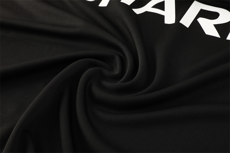 Retro 98/99 Manchester United Black Half Zipper Jacket