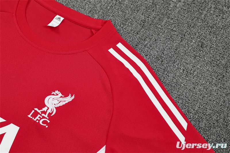 25/26 Liverpool Red  Short Sleeve Jersey+Shorts