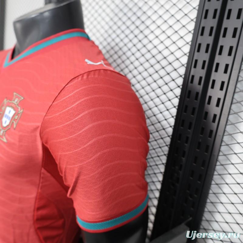 Player Version 2026 Portugal Home Jersey