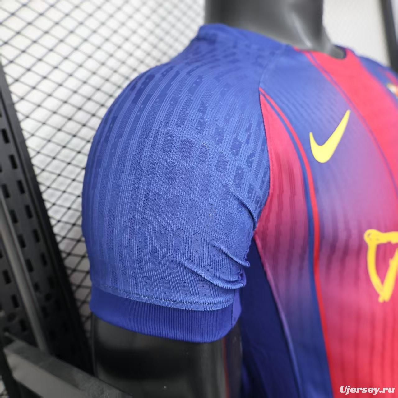 Player Version 25/26 BARCELONA x ED SHEERAN SIGNEE Edition Jersey