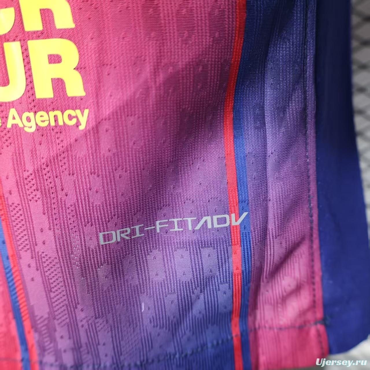 Player Version 25/26 BARCELONA x ED SHEERAN SIGNEE Edition Jersey