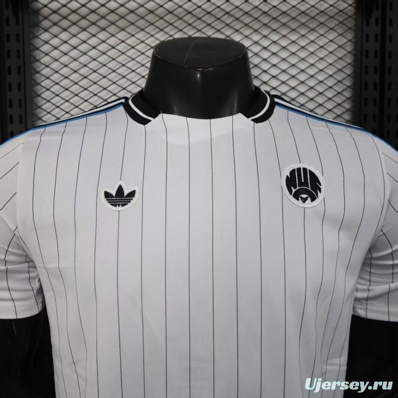 Player Version 25/26 Newcastle United Adidas Original Blue Jersey