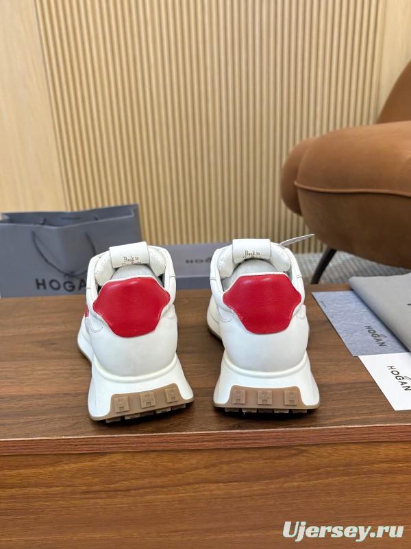 Hogan H-STRIPES Series Couple Thick Sole Dad Shoes Airship Sneakers - AS00350