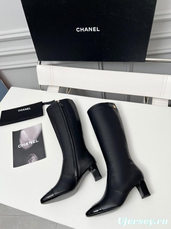 Chanel 2025/SS Double C High-Heel Fashion Boots - LY00370/LY00400
