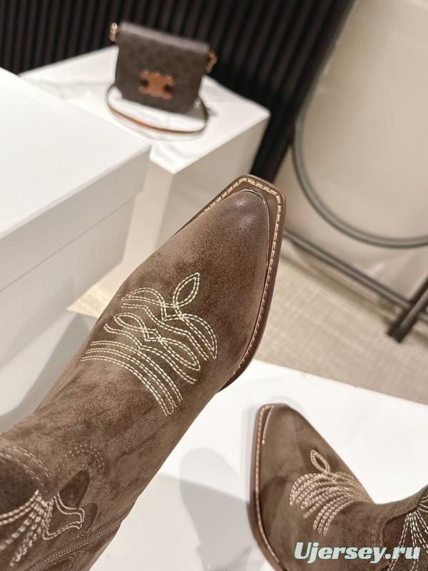 CELINE Fall/Winter 2025 Retro Fashion Ankle Boots - LY00440