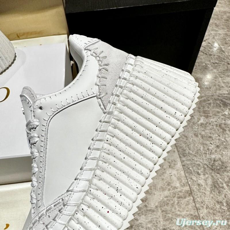 Chloe 2025 SS Hand-Stitched Mark Line Casual Shoes - LY00350