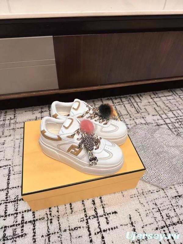 Fendi Match Series Platform Sneakers - KFY00320
