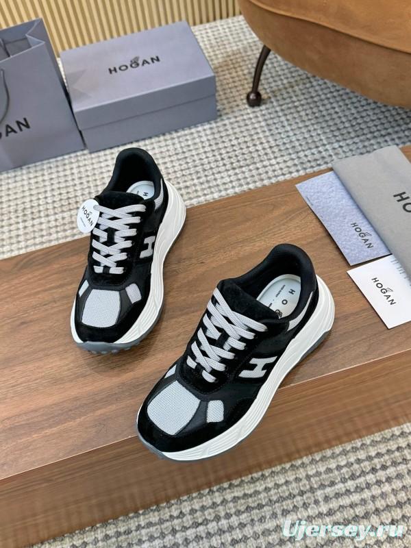 Hogan H-STRIPES Series Couple Thick Sole Dad Shoes Casual Sneakers - LY00370/LY00380