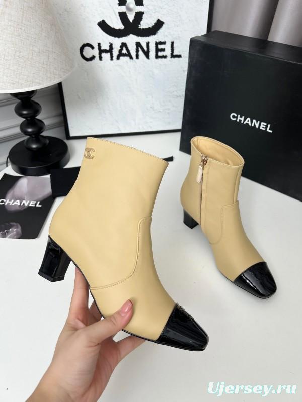 Chanel 2025/SS Double C High Heel Fashion Boots - LY00370/LY00400