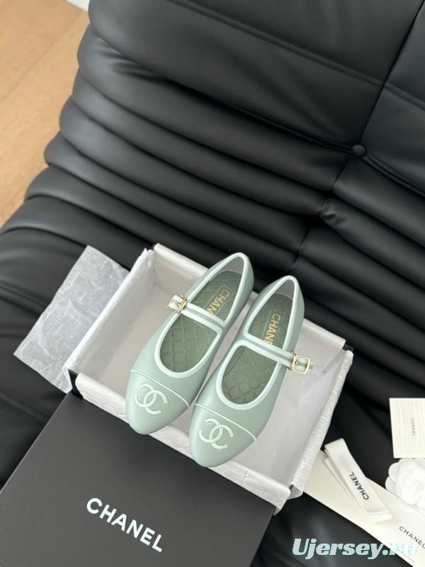 Chanel SS 2025 Runway Mary Jane Flats - LY00