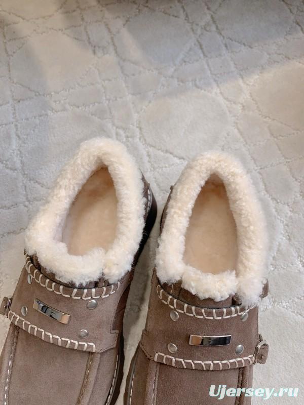 UGG 2025/SS Wool Warm Platform Casual Shoes - AS00300