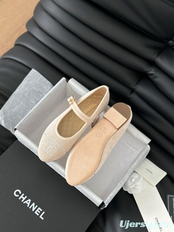 Chanel 2025 SS Runway Mary Jane Flats - LY00300