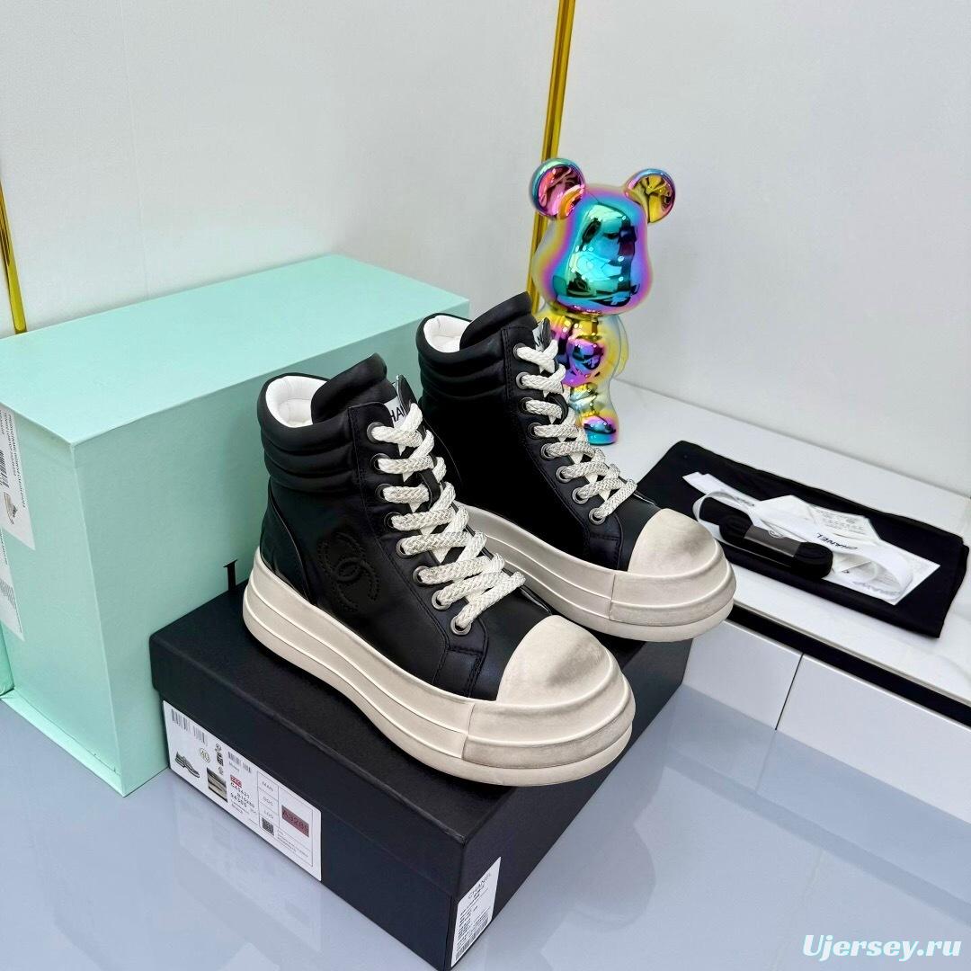 Chanel 2025 SS Short Boots Essential Autumn Winter Heavy Duty Style - LY00400