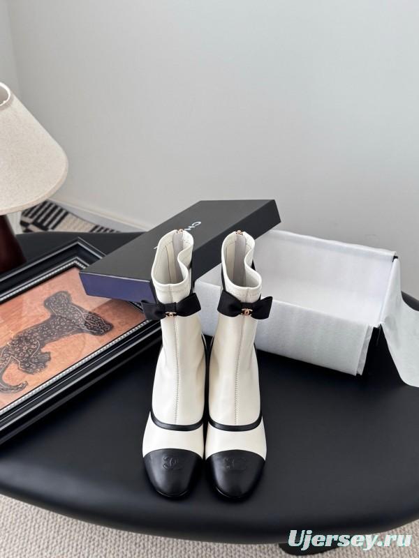 Chanel 2025 SS New Bow Ankle Boots - LY00