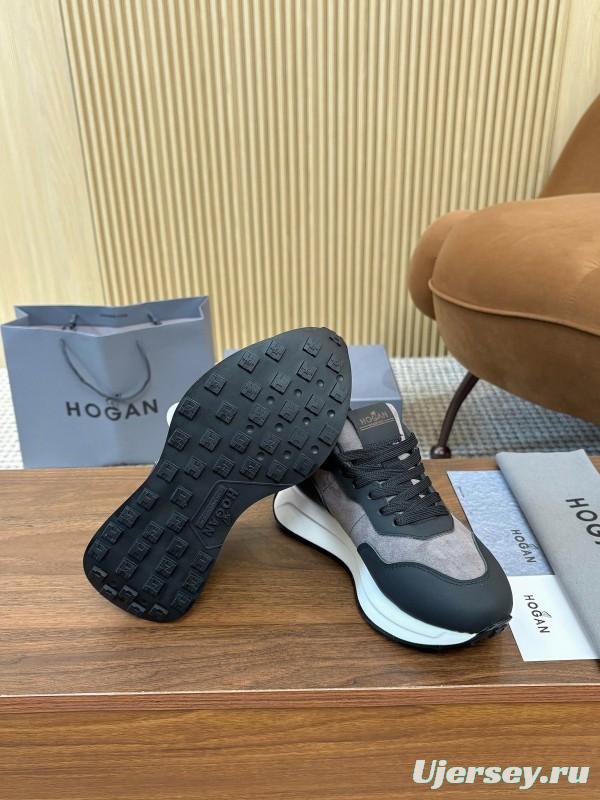 Hogan H-STRIPES Series Couple High Platform Chunky Dad Sneakers - AS00350