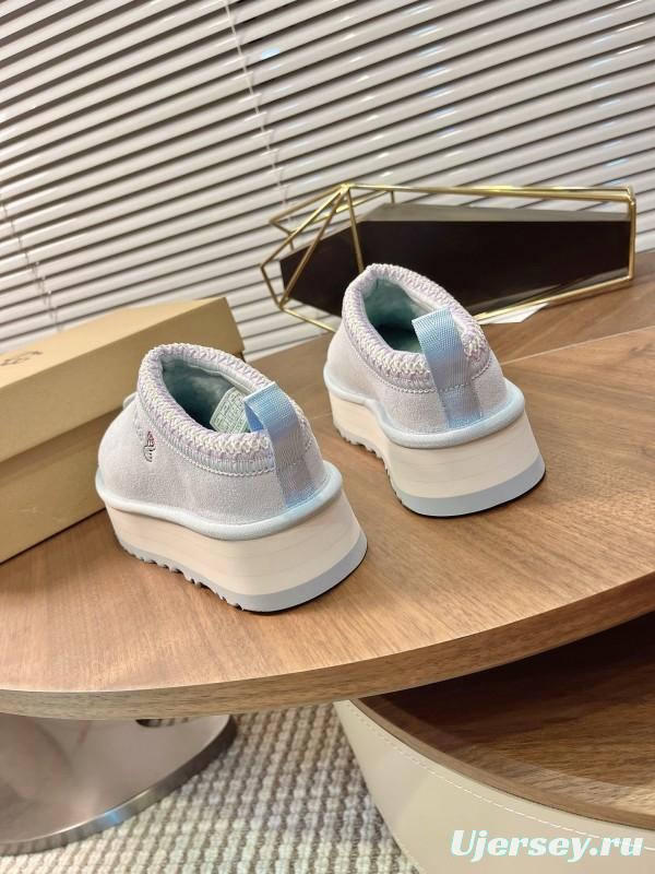 UGG Tazz Platform Wool Slipper Boot - MJ00230