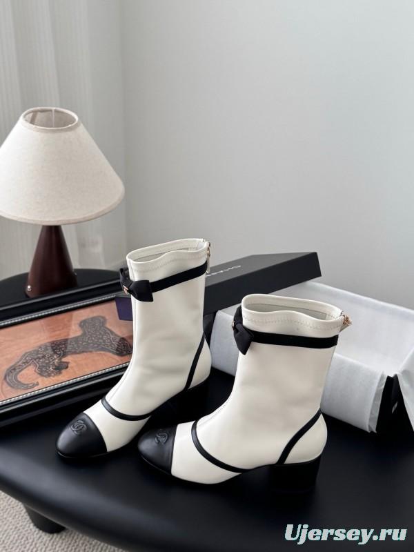 Chanel 2025 SS New Bow Ankle Boots - LY00