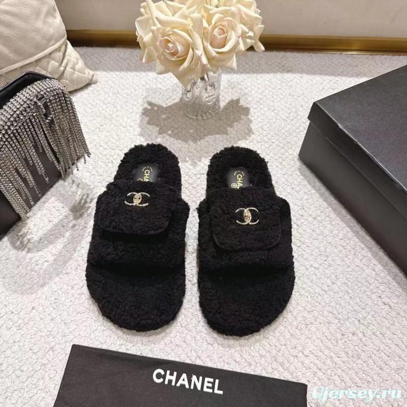 Chanel 2025 SS Slingback Loafers with Lock Buckle - LY00250