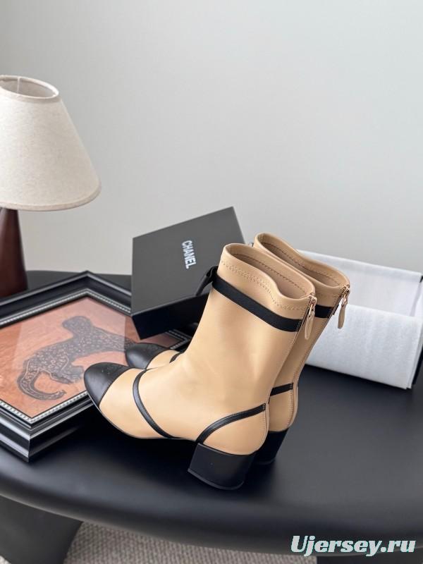 Chanel 2025 SS New Bow Ankle Boots - LY00