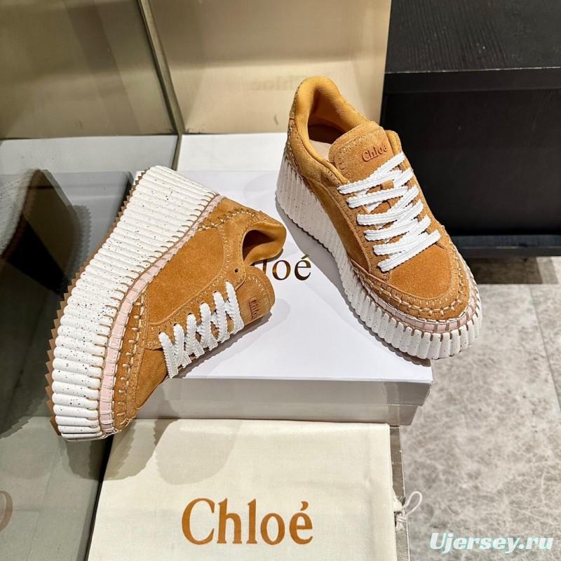 Chloe 2025/SS Hand-Stitched Casual Shoes - LY00350
