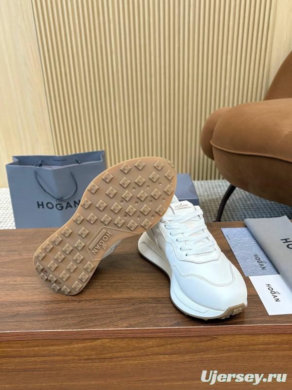 Hogan H-STRIPES Series Couple Thick Sole Dad Shoes Airship Sneakers - AS00350