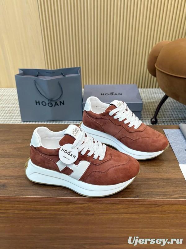 Hogan H-STRIPES Series Couple Thick Sole Dad Shoes Sneakers - AS00350