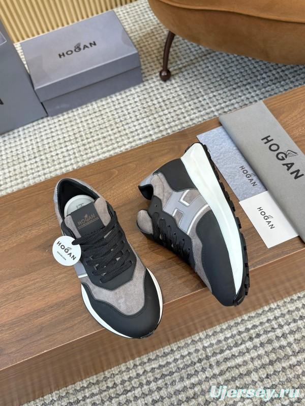 Hogan H-STRIPES Series Couple High Platform Chunky Dad Sneakers - AS00350