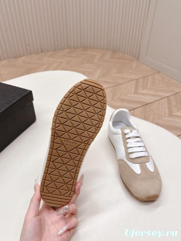 Prada 2025 SS New Agate Sneaker Derby Training Sports Shoes - LY00300