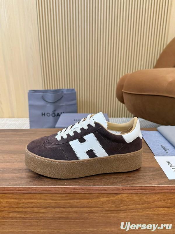 Hogan Platform Series H698 Thick Sole Casual Sneakers - H698