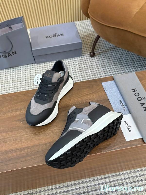 Hogan H-STRIPES Series Couple High Platform Chunky Dad Sneakers - AS00350