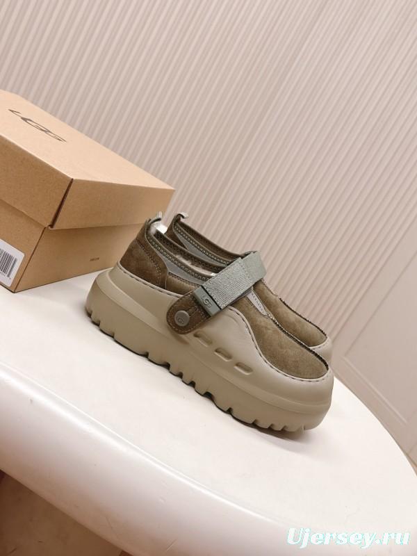 UGG 2025 SS New Wool Shoes with Lightweight EVA Sole and Water-Resistant Suede - KFY00260