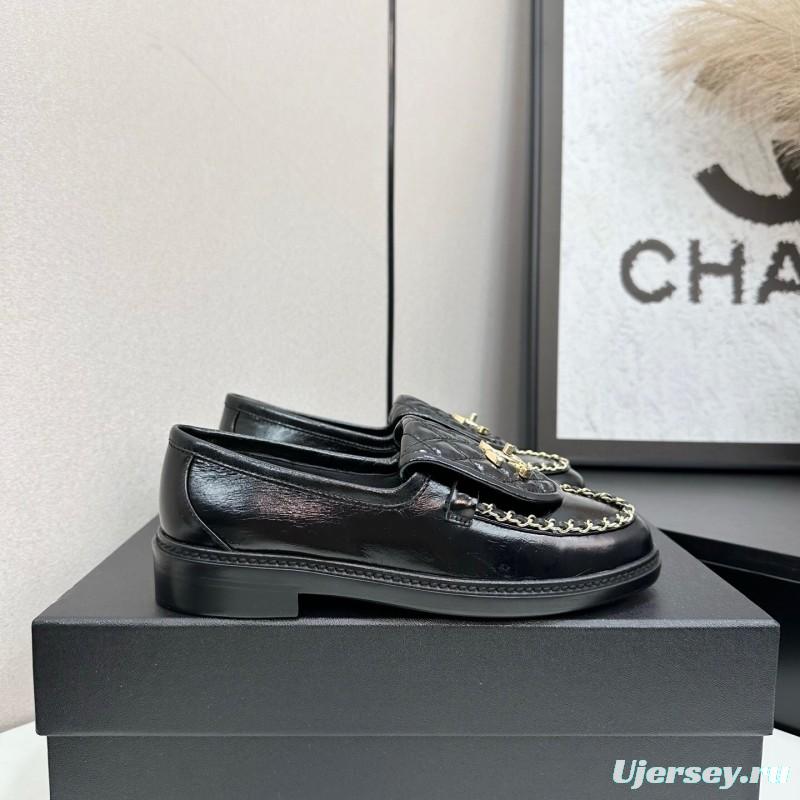 Chanel 2025 SS Classic Flap Chain Double C Loafers - LY00320