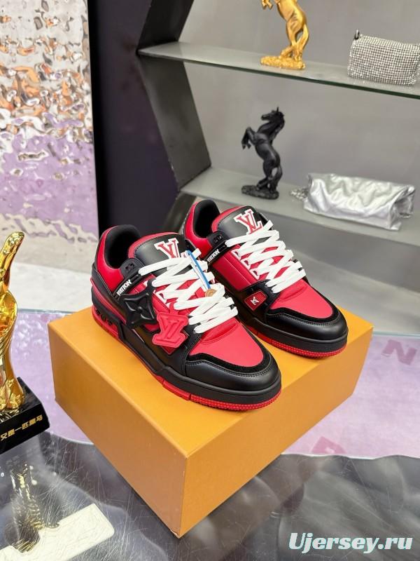Louis Vuitton Trainer Series Casual Sneakers Skate Shoes - AS00400