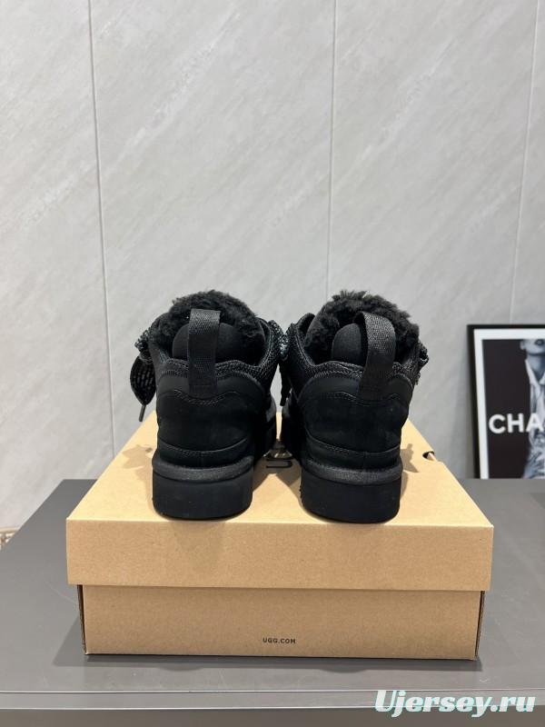 UGG Platform Casual Shoes with Round Toe and Thick Sole - MJ00270