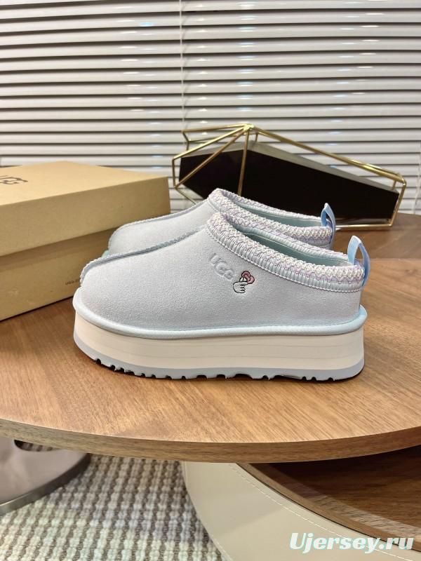 UGG Tazz Platform Wool Slipper Boot - MJ00230