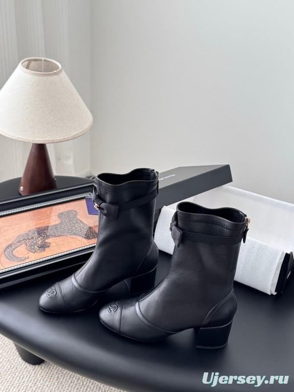 Chanel 2025 SS New Bow Ankle Boots - LY00