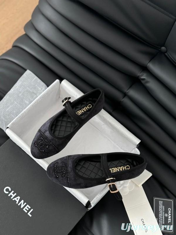 Chanel 2025 SS Runway Mary Jane Flats - LY00300
