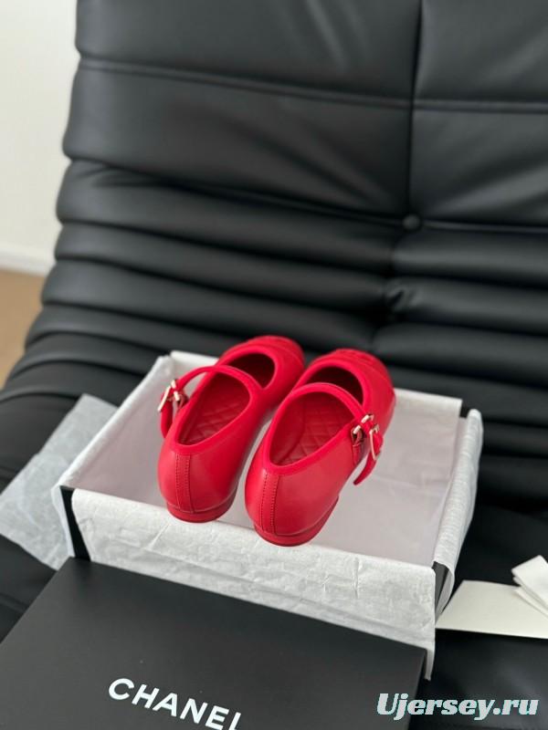 Chanel SS 2025 Runway Mary Jane Flats - LY00